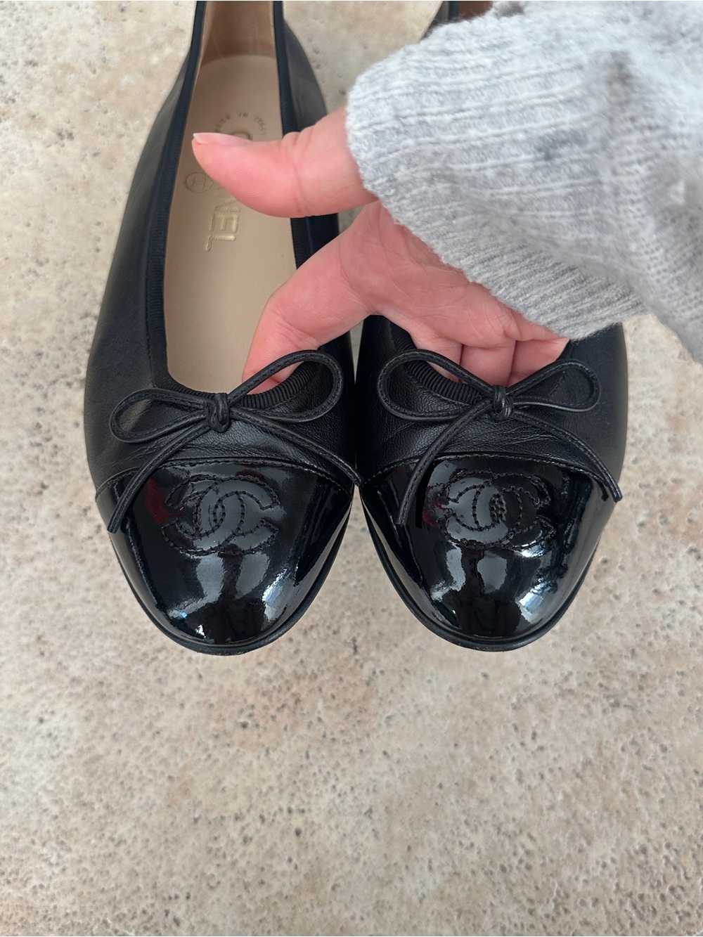 Chanel Ballet Flats, Black - Picture 3 of 6